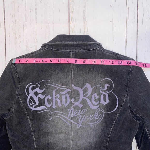 Eckored Denim Jean Jacket - Picture 7 of 10